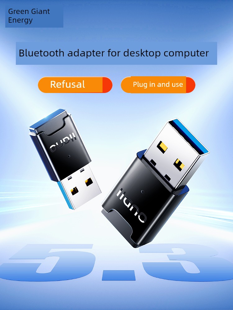 Llano Bluetooth Adapter Receiving Computer Host Desktop USB Module Transmitting 5.4 Driver-Free Wireless Headset Keyboard Mouse Audio for Ps5/4/Switch Gamepad