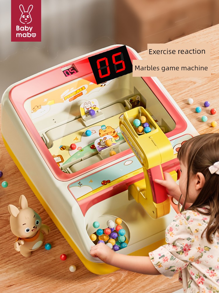 Kids Toy Birthday Gift Girl 7 Boys 5 Marbles Game Machine Puzzle 2 Brain-Moving 3-6 Years Old 4 Baby