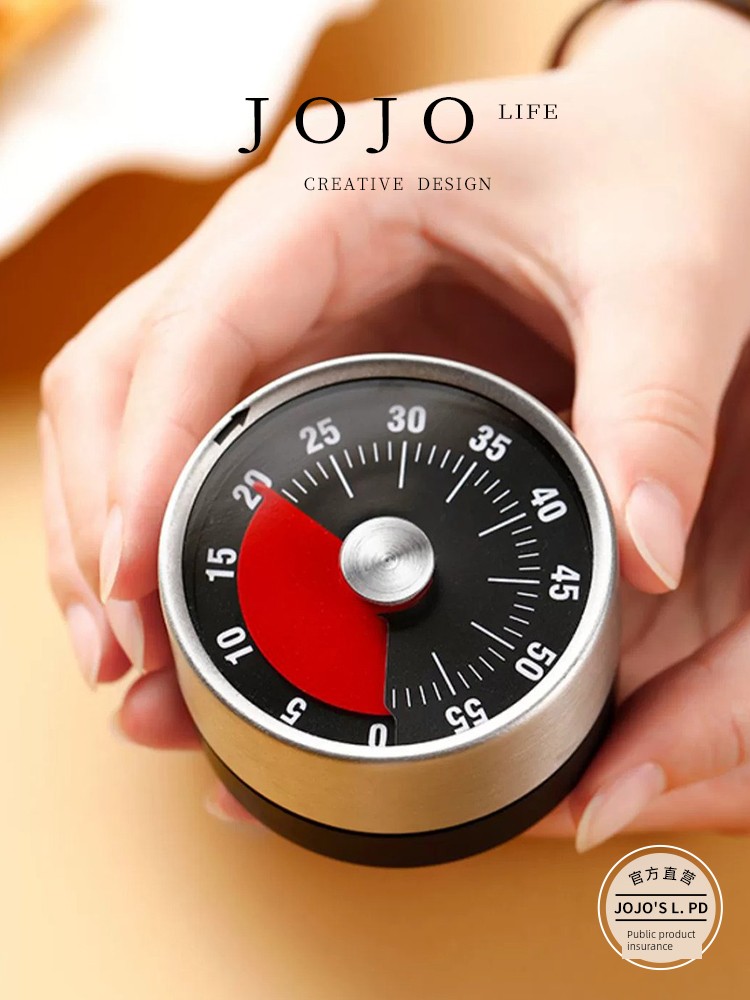 Jojo's L. Pd. Mr. Grocery. Timer Kitchen Mechanical Timer Cooking Magnetic Suction | High