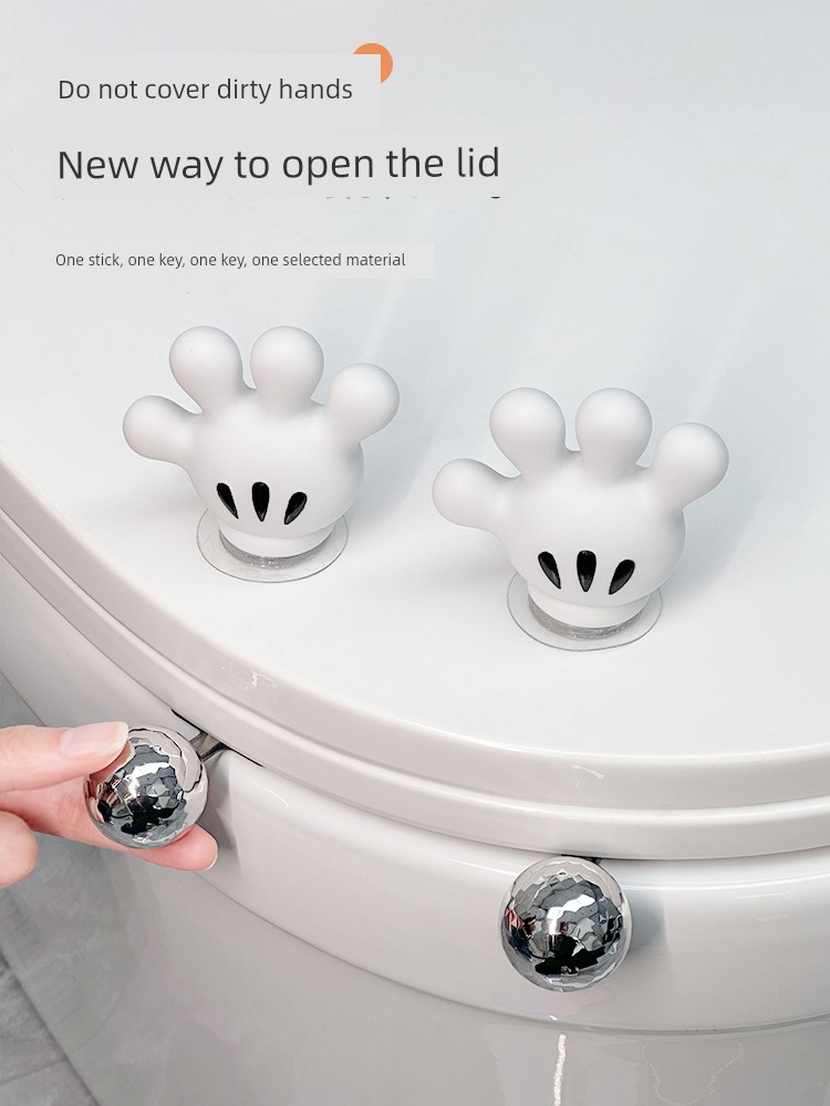 Toilet Cover Lifter Lifter Toilet Lift the Lid Pad Handle Handy Gadget Toilet Toilet Seat Lid Handle Lifter