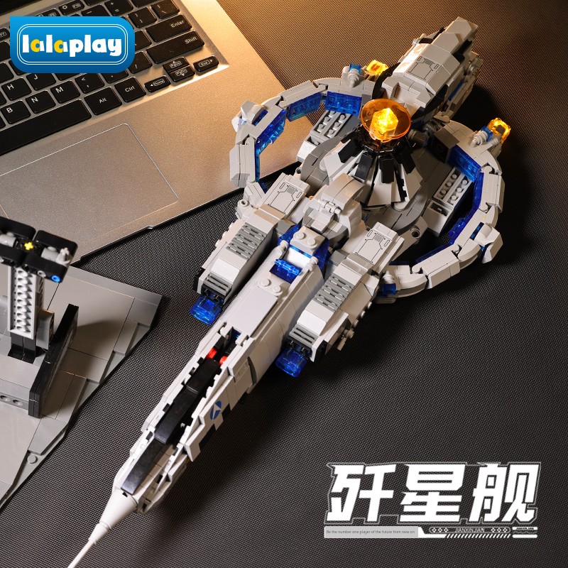 Nature Choose Planet Space Space War Spacecraft Aircraft Building Blocks Toy Birthday Gift for Boy