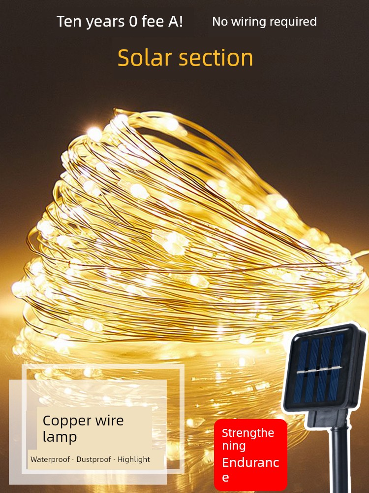 Colored Lantern Flashing String Starry Decorative LED Light Strip