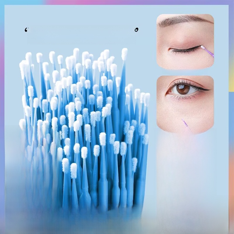 Modified Eyelash Cleaning Rod Concealer Opening Nano Cotton Swab