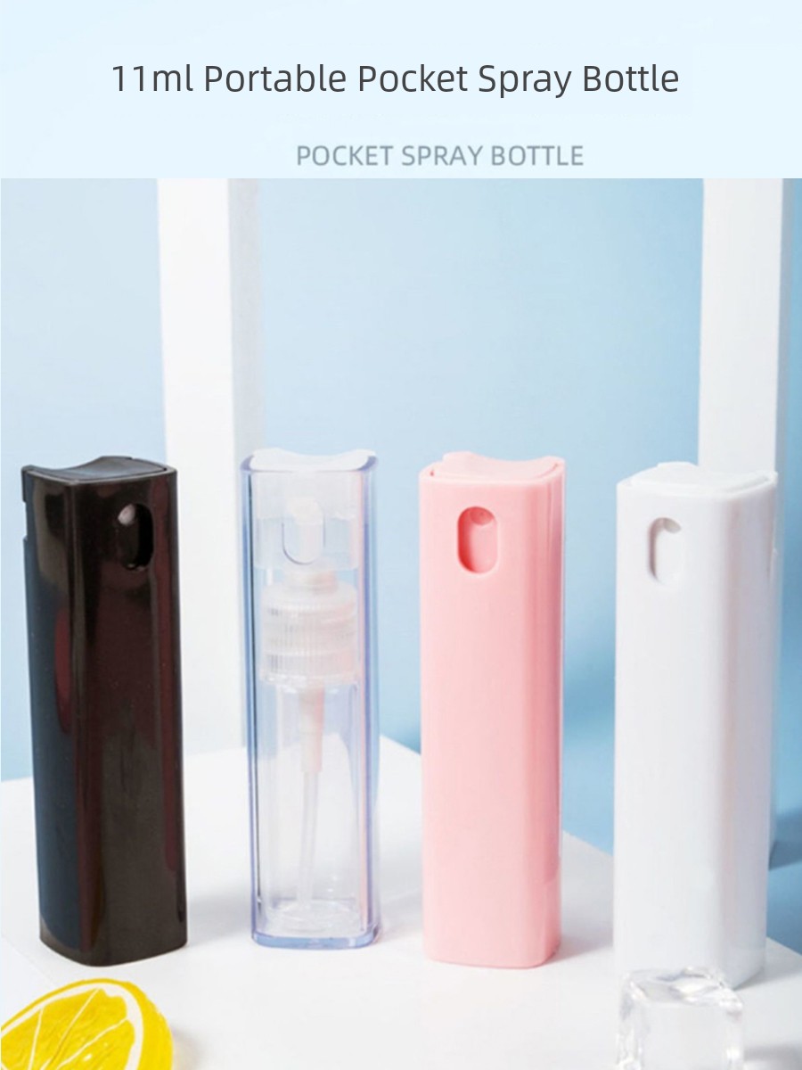 Mini Square Disinfection Liquid Hydrating Atomization Storage Bottle
