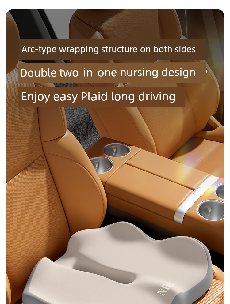 Premium Women's Car Heightening Seat Cushion