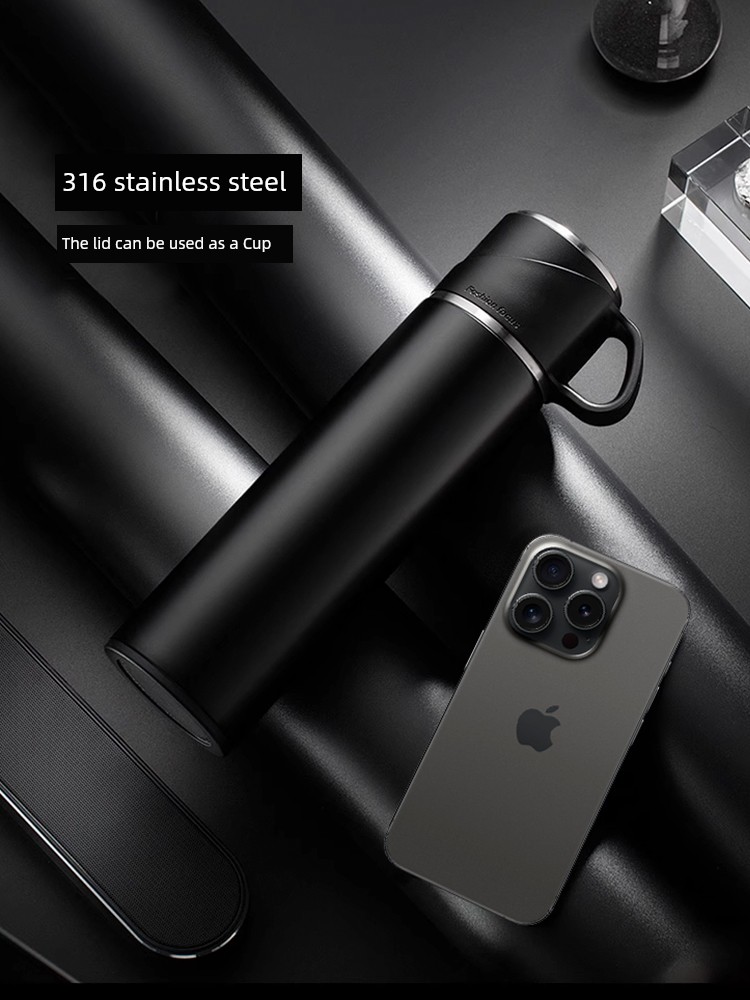 British Vanow Vacuum Cup for Men and Women 316 Stainless Steel Large Capacity Outdoor for Students 2025 New Arrival Water Cup