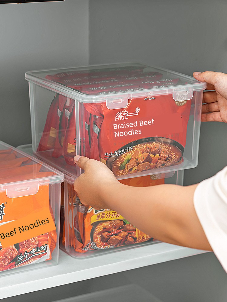 Instant Noodles Storage Fantastic Instant Noodles Storage Basket Desktop Multifunctional For Home Storage Box Cabinet Sundries Rack