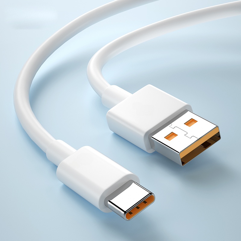 Tafik USB Type-C Cable 6A Super Fast Charge for Huawei 20p30p40 Charger Mate Mobile Phone