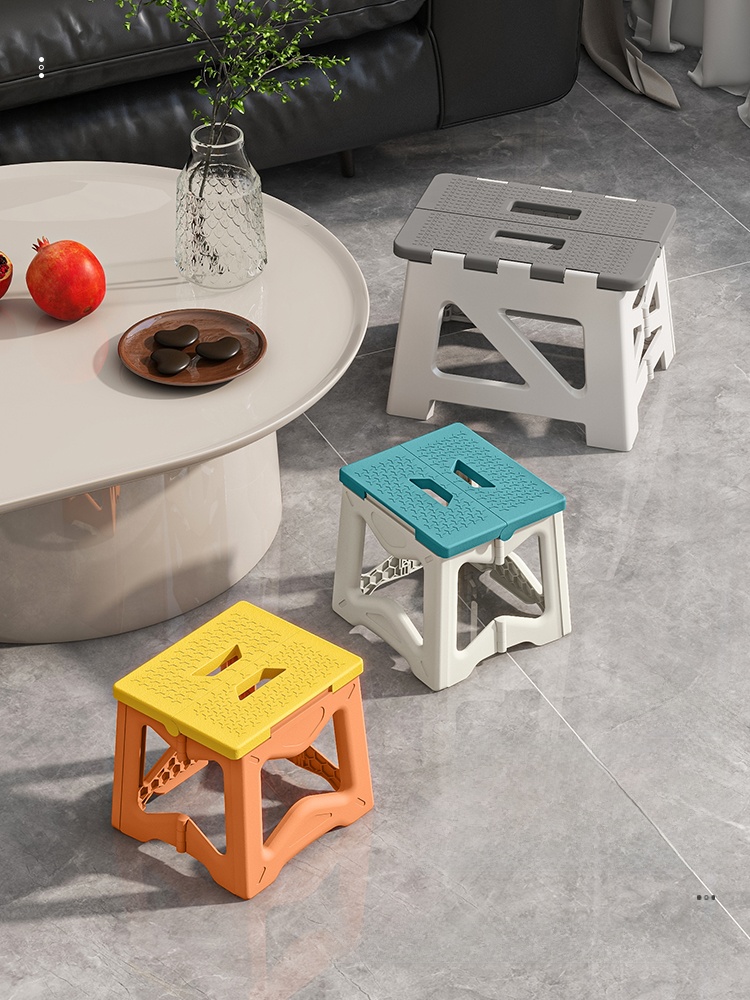 Plastic Fishing Chair For Home Thickened Simple Children's Stool