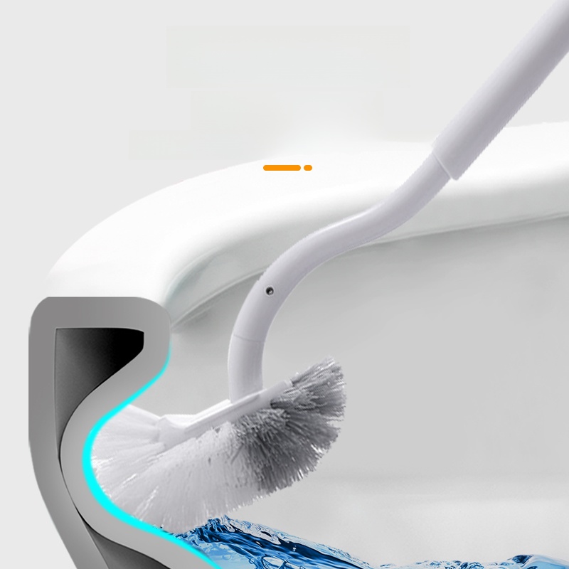 For Home No Dead Angle Bathroom Toilet Cleaner Long Handle Toilet Brush