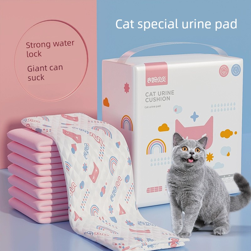 Urine Pad Cat Production Care Puerperium Mattress Exclusive for Cats Diapers Cat Bag Flight Case Diaper Cat Pad Disposable
