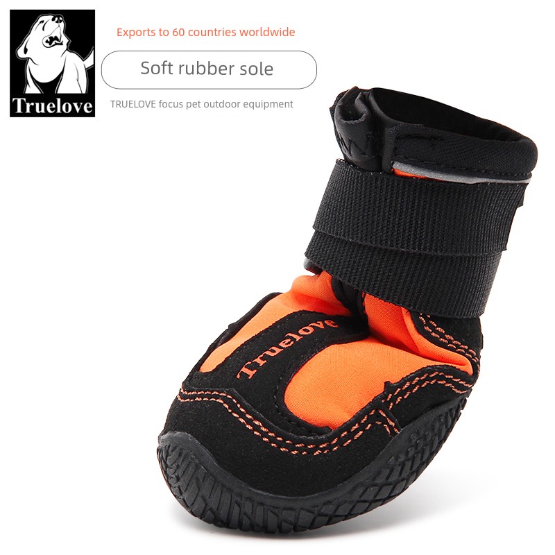 Truelove Dog Shoes Small Large Dog Medium Pet Supplies Dog Teddy Soft-Soled No Heel Slippage Anti-Dirty Waterproof