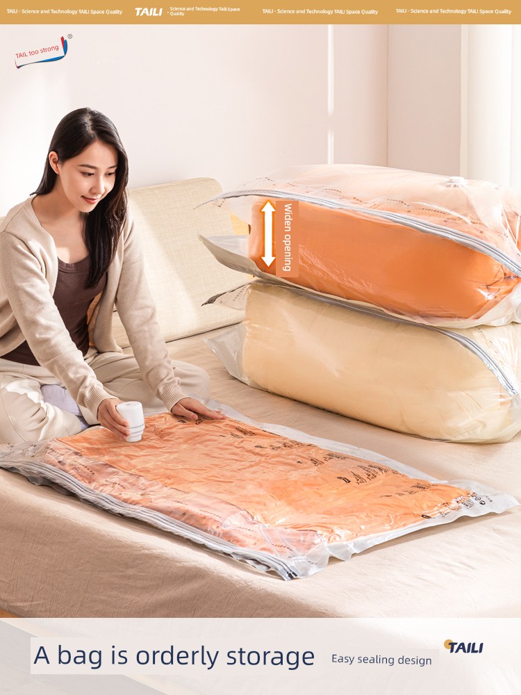 [Exclusive for Good Experience] Taili Quilt Special Buggy Bag Vacuum Pumping Electric Pump Compression Clothes Clothing Handy Gadget