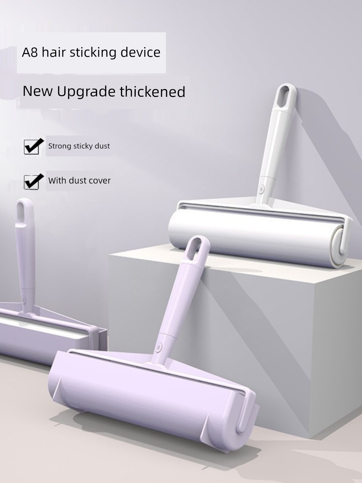 For Home Lent Remover Roller Replacement Tearable Paper Lint Bed Hair Roller Brush Felt Sticky Hair Handy Gadget Sticky Hair Tube