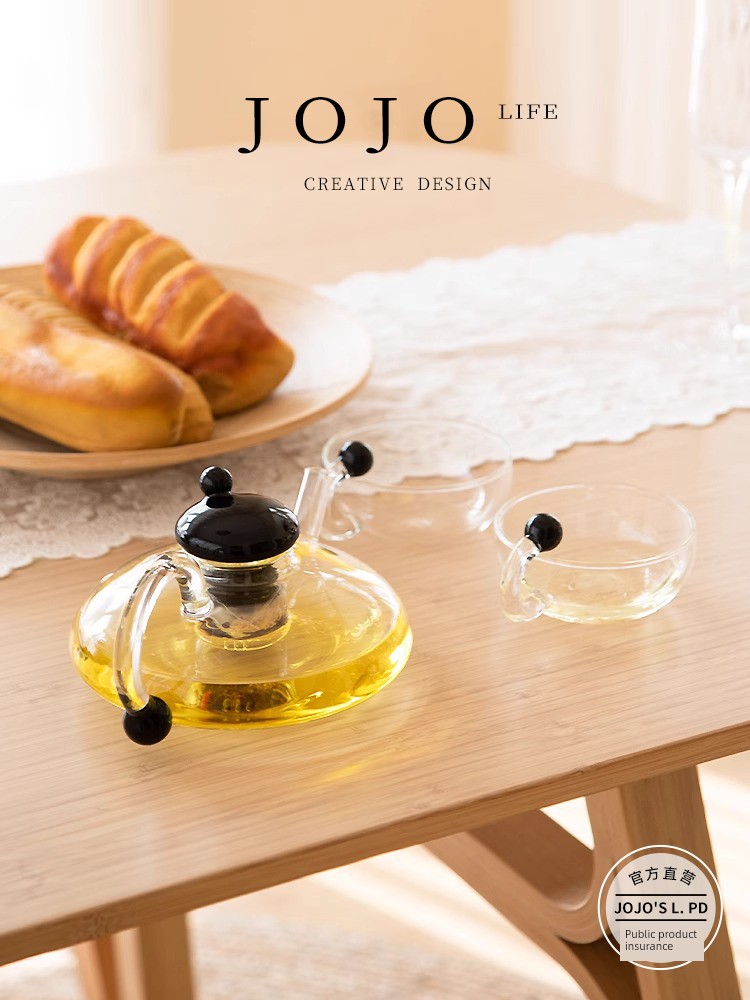 Jojo's L. Pd. Dragons · Water Pitcher Nordic Entry Lux Style Glass Afternoon Tea Set | Longyin