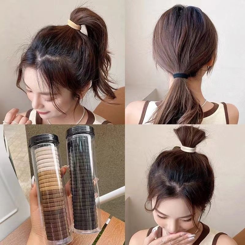 Head Rope High Elastic Durable Ponytail Minimalist Not Tight Hair Ring