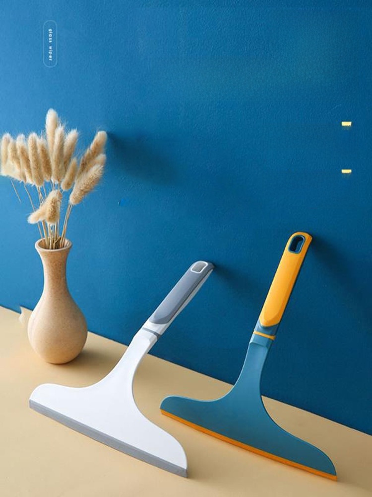 Glass Squeegee For Home Glass Scraper Wiper Blade Double-Sided Cleaning Brush Window Professional Glass Cleaning Tools