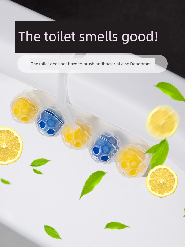 Jujiajia Toilet Cleaning Ball Deodorant Toilet Cleaner Hanging Cleaning Ball Household Toilet Fantastic Deodorant