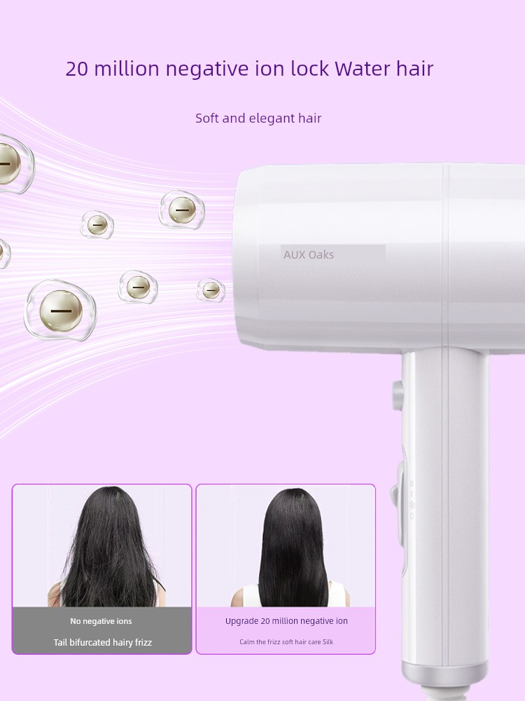 Ox Electric Hair Dryer For Home Hair Care Anion High Speed Quick-Drying High Wind Power for Dormitory Student Hair Dryer