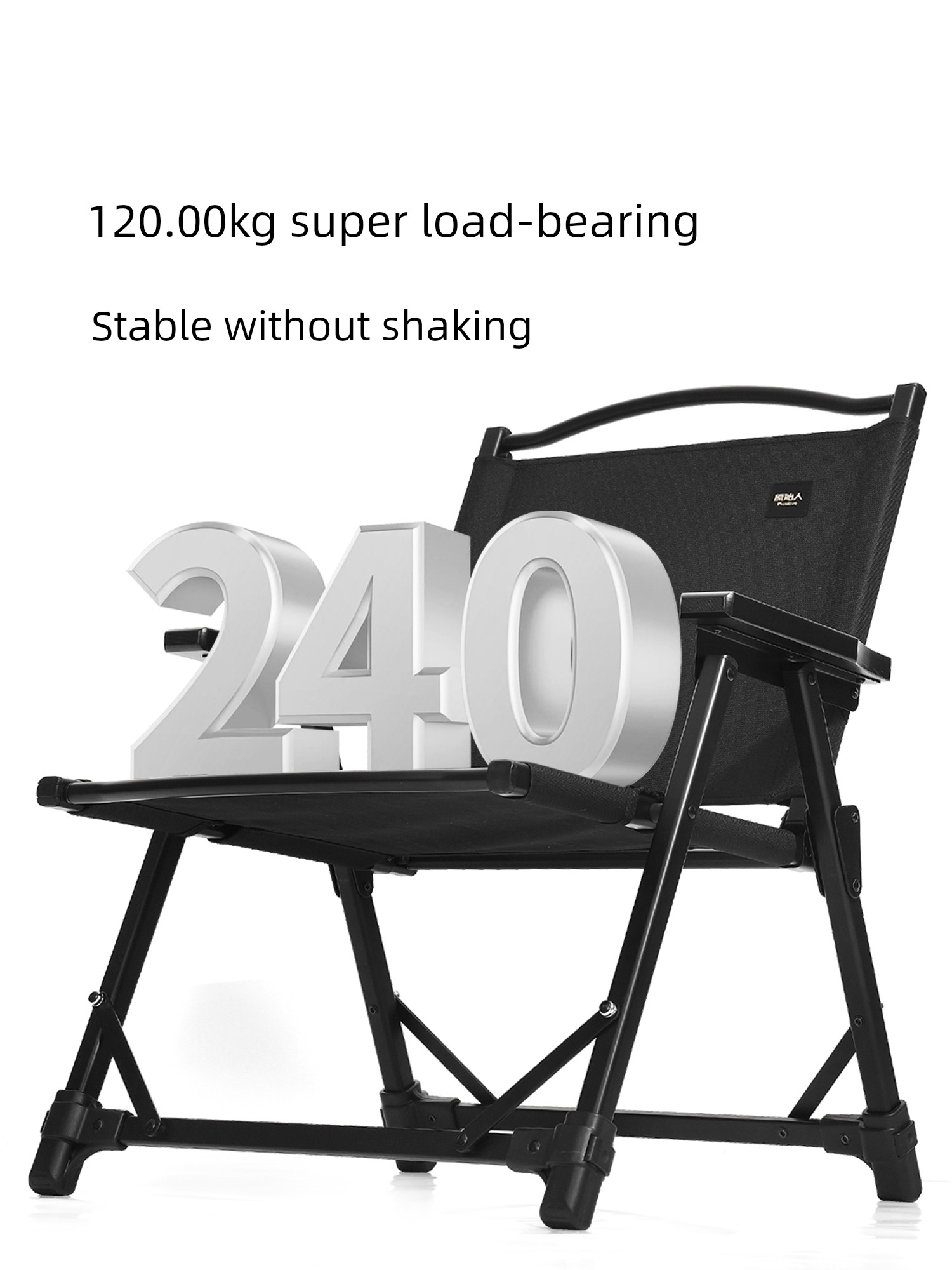 Primitive Man Outdoor Folding Chair Camping Chair Portable Kermit Chair Picnic Beach Chair Aluminum Alloy Detachable