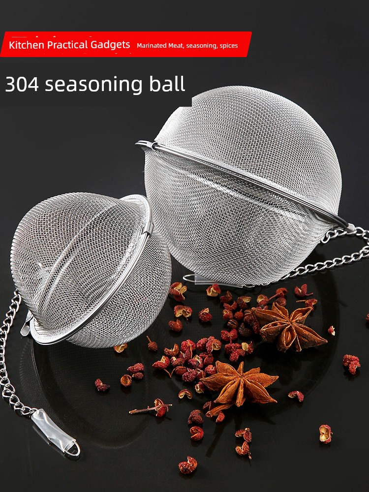 304 Stainless Steel Soup Bouilli Tea Bag Seasoning