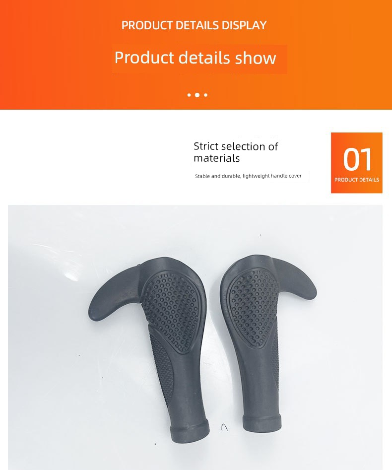 Shock Absorbent Non-Slip Bike Handle Grips