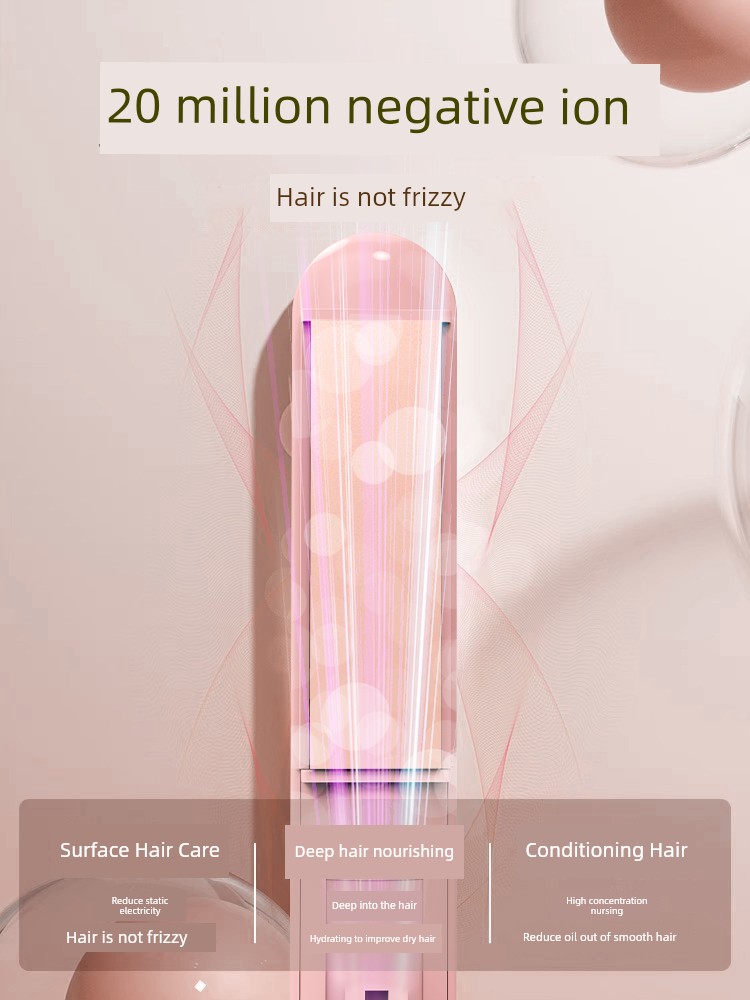 Ox Bangs Splint Hair Straightener Straight Hair Curls Dual-Use Hair Curler Does Not Hurt Hair Anion Small Mini Electric Pull