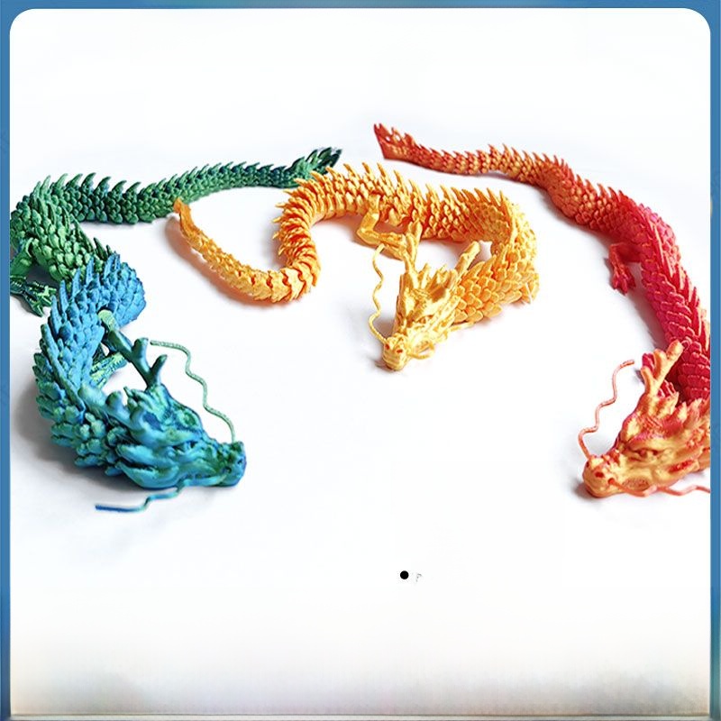 Creative Decoration Fish Tank Landscape Car Kids Chinese Dragon