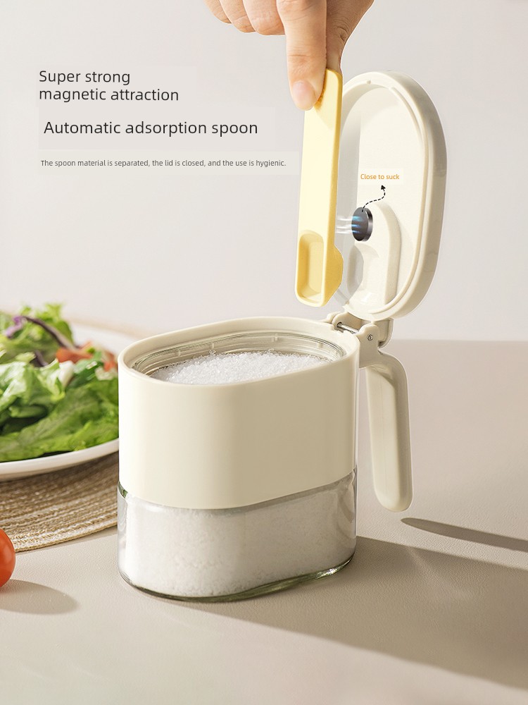 Modern Housewife Magnetic Seal Moisture-Proof Kitchen Spice Box