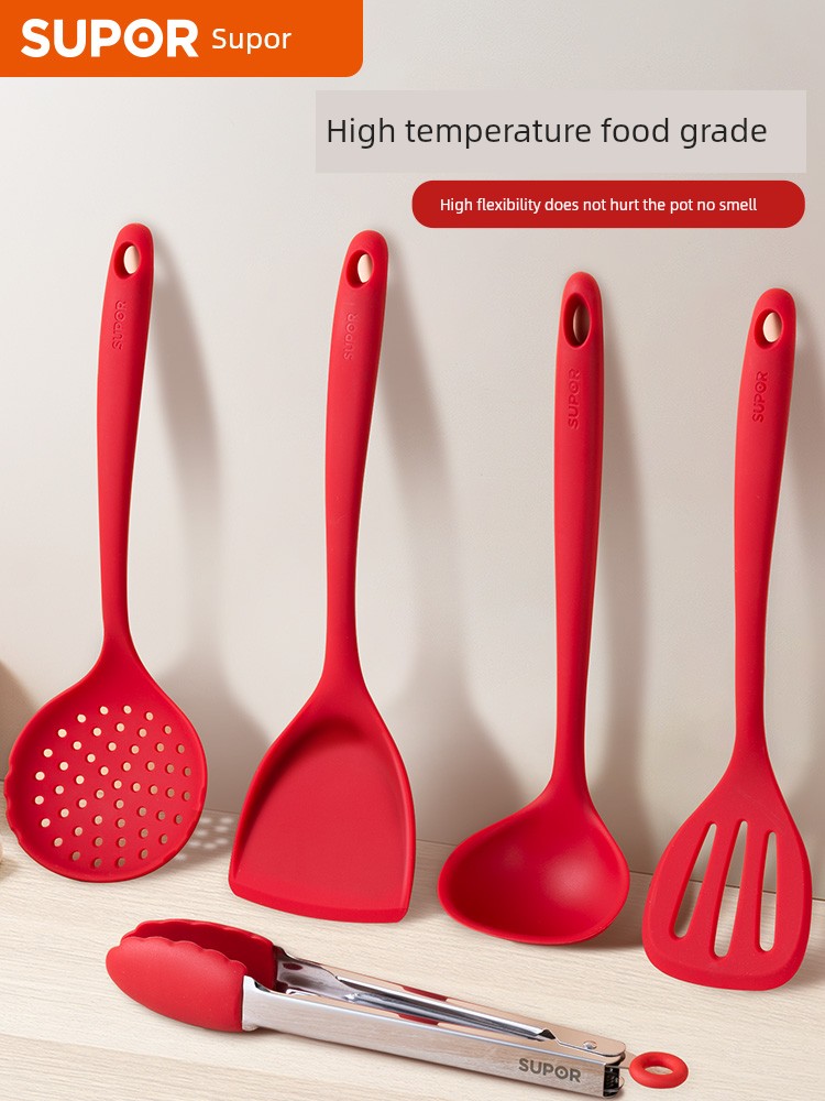 Supor Non-Stick Pan Spatula High Temperature Resistant Silicone Shovel