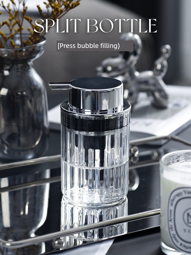 Bubbler Mousse Foam Bottle Shampoo Hand Sanitizer Shower Gel Facial Cleanser Bubbler Press Type Subpackaging Bottles