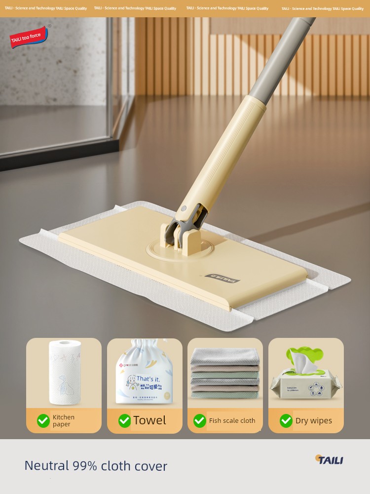 Taili Face Cloth Mini Rag Static Dedusting Mop