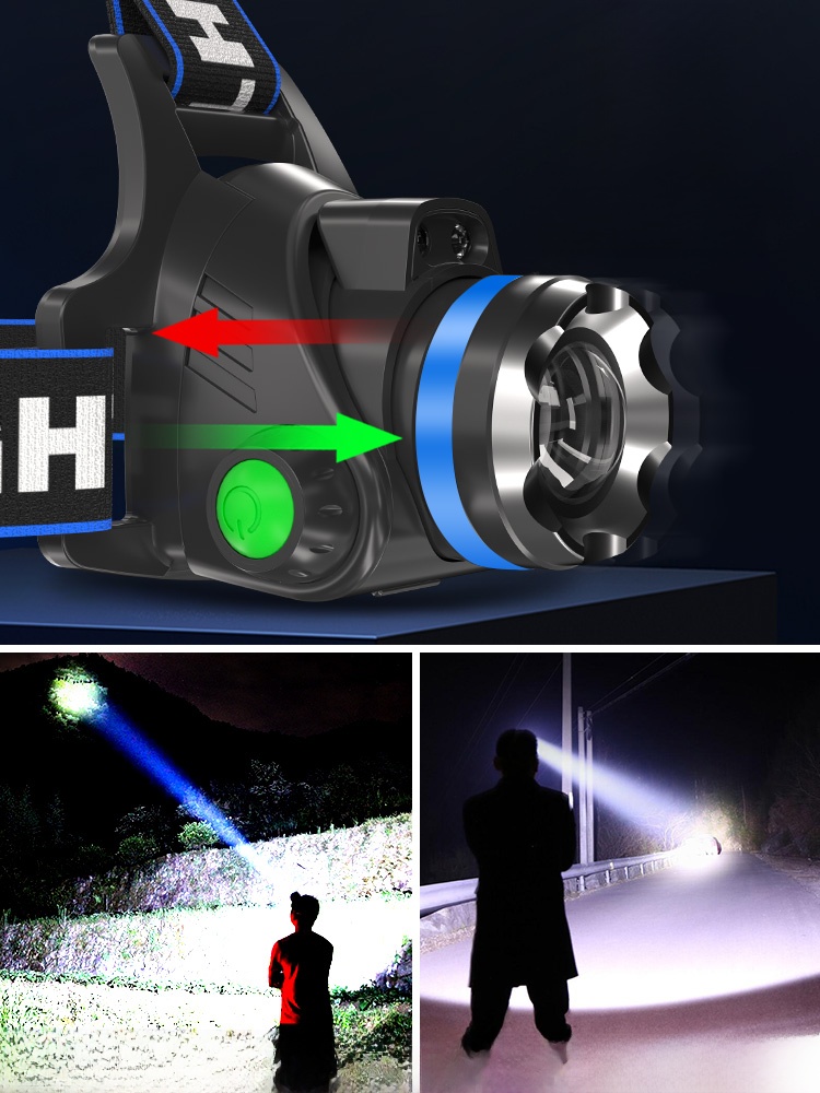 Ultra-Long Life Battery Exclusive for Fishing Lighting Sensor Headlamp