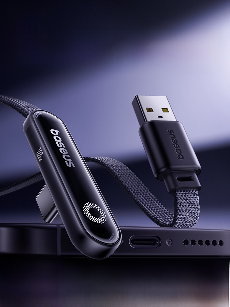 [Comfortable and Ultrathin] BASEUS for Huawei Xiaomi Oppo Charging Cable Typec Data Cable Elbow Tpyec Android 100W Super Fast Charge USB Phone Pura70pro Charging Cable