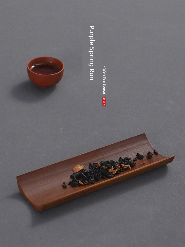 Jojo's L. Pd. Ziquan Jian. Mirror Polished Zen Retro Bamboo Tea Scoop Kung Fu Tea Set | Tea Set