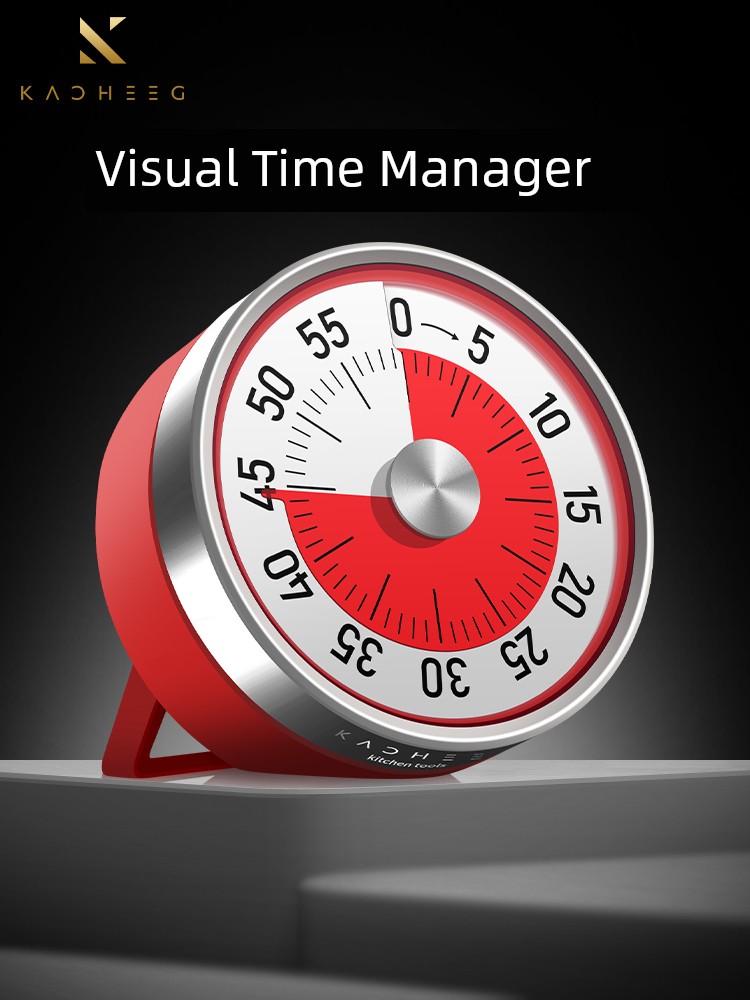 Visual Time Manager Kids Learning Dedicated Timer Primary School Student Self-Discipline Reminder Handy Gadget Timing Alarm Clock