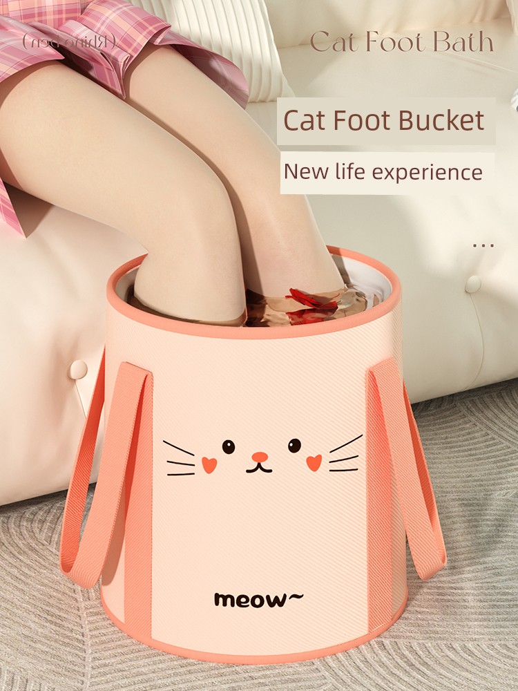 Foot Bath Barrel For Home Foldable Portable Feet-Washing Basin Foot Bath Bag over Calf Foot Bath Health Care Constant Temperature Machine Insulation