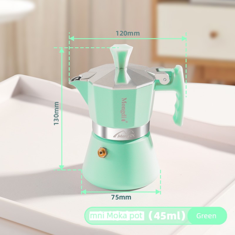 جهاز إسبريسو مونغديو موكا cafetière آلة قهوة مoka مصغرة صغيرة جدًاPot استخراج القهوة