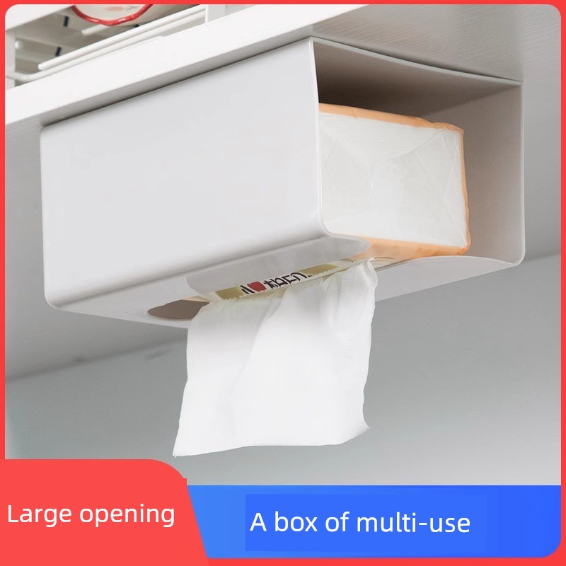 Bathroom Kitchen-Free Toilet Punch-Free For Home-Drawer Jujiajia Paper Box Wall-Mounted Tissue Box Storage Box