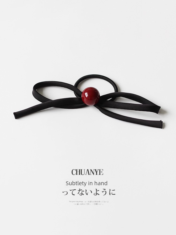 Kawano Minimalist Bow Hair Rope Hair Elastic Band High Elastic Durable Hair Band 2024 New Arrival Classy Headband