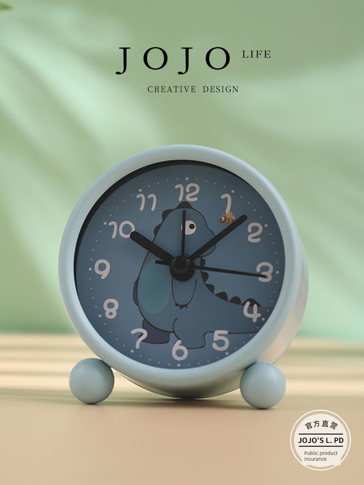 Jojo's L. Pd. Mr. Grocery. Alarm Clock Bedroom Bedside Mute Digital Alarm Clock Wake-up Clock | minus