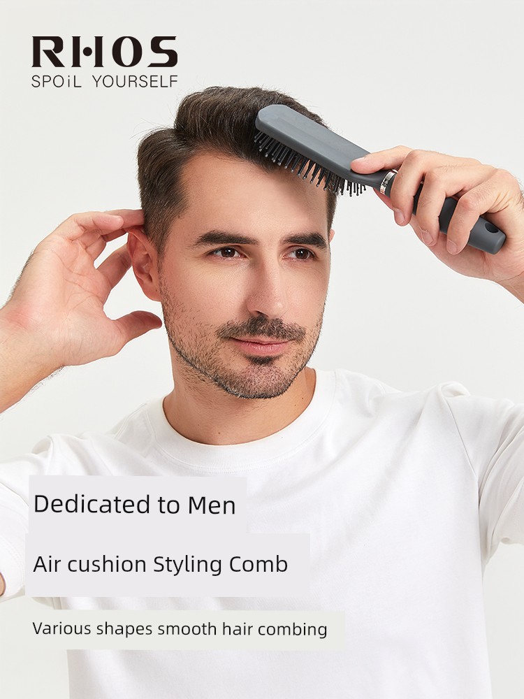 RHOS Men Special Short Hair Fluffy Hair-Styling Comb