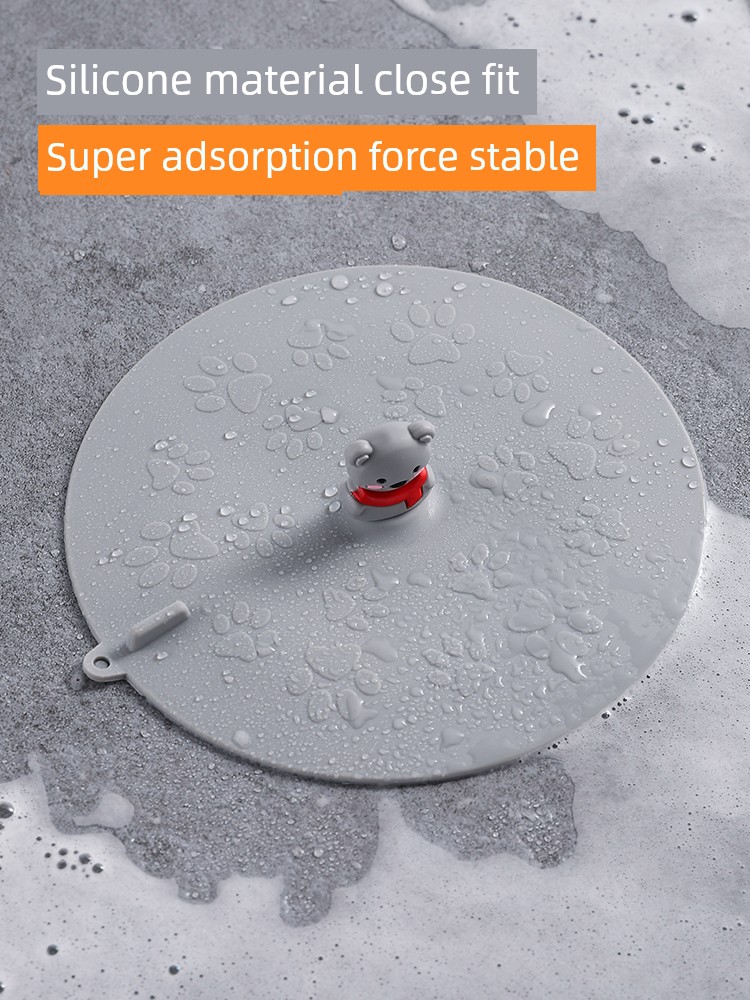 Toilet Sewer Seal Silicone Cover Floor Drain Odor Preventer