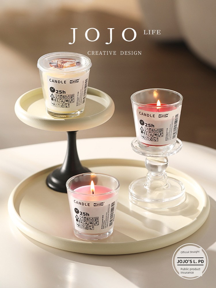 Jojo's L. Pd. Nearby. Aromatherapy Candle Scented Candle and Natural Plant Candlestick Smoke-Free | at Hand