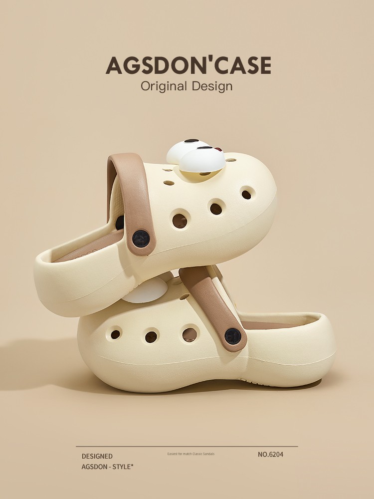 Women's Thick Sole Nurse Shoes with Big Eyes