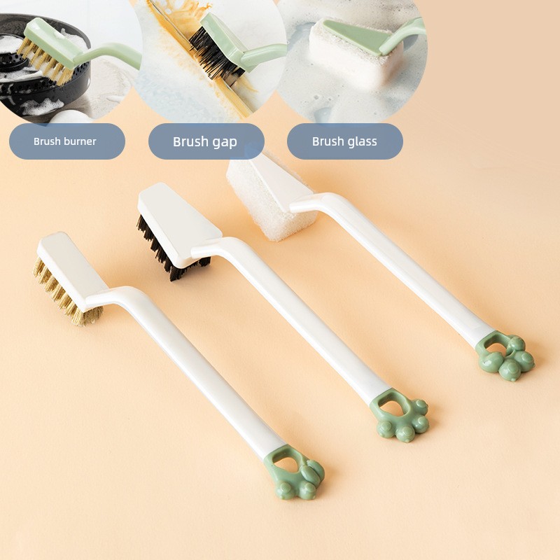 Gas Stove Ball Gas Stove Oil Stain Removing Wire Brush Brush Gap Stove Range Hood Brush Kitchen Tool Cleaning Brush