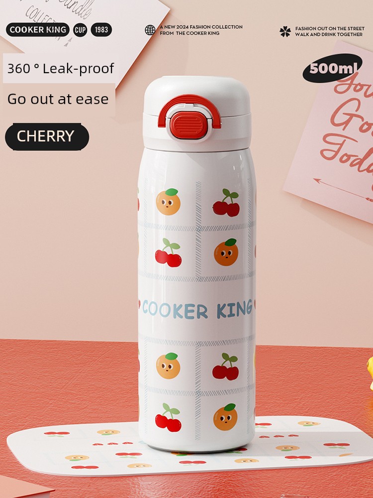 Cooker King Children's Straw New Arrival Special Thermos Cup