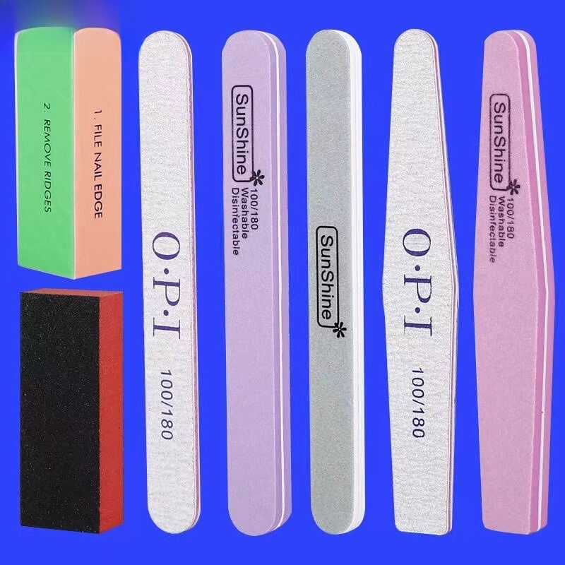 Nail Polish Tool Bags Decoration Nail File Rub Polish Strips Nail File Nail Burnishing Stick Tools Manicure