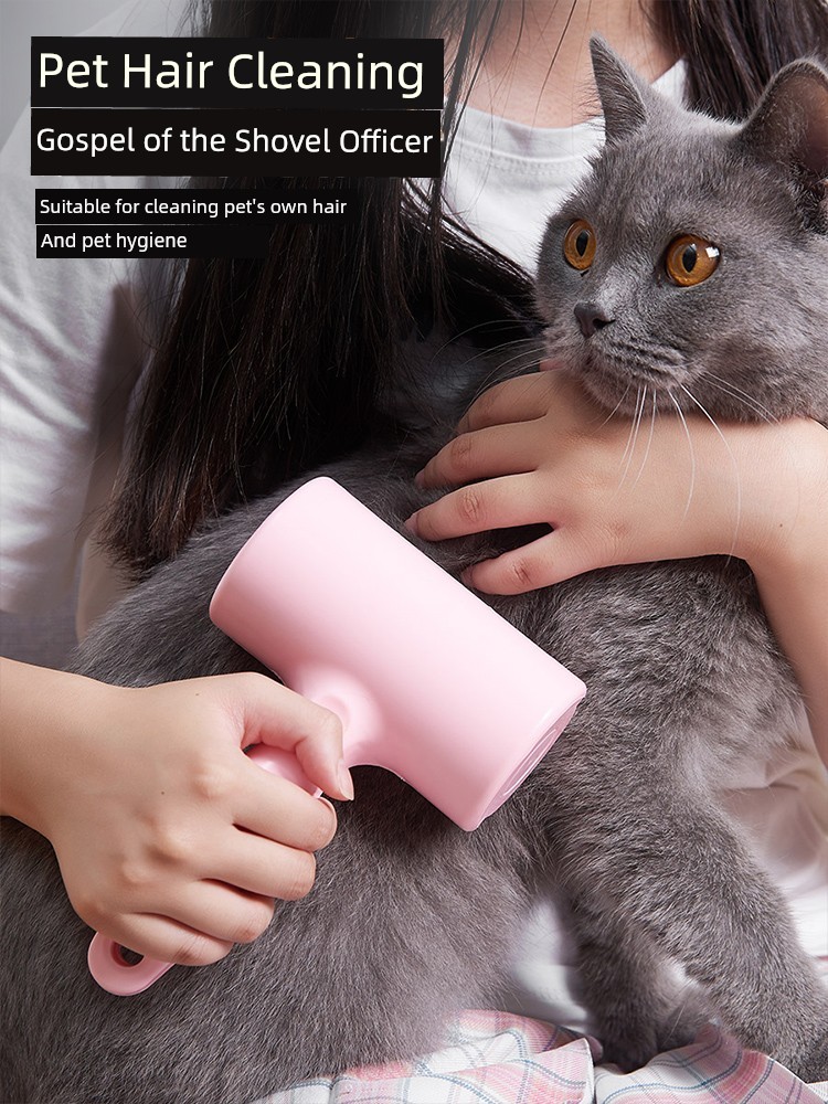 Lent Remover Tearable Roller Sticky Roll Paper Can Replace Clothes Hair-Removal Brush Hair Cleaning Pet Hair Removal Gadget