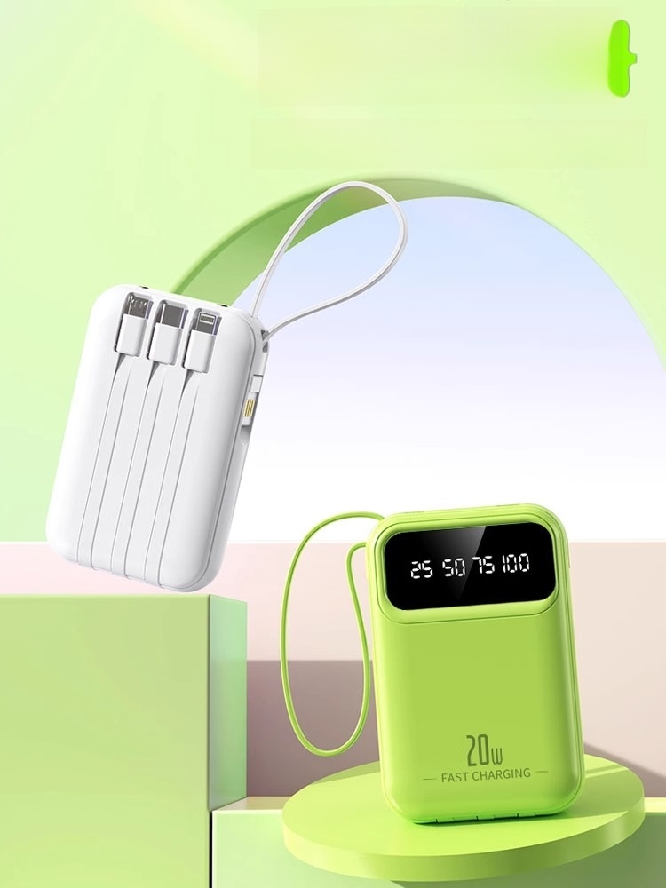 PD Portable Huawei Xiaomi Four-Wire Power Bank